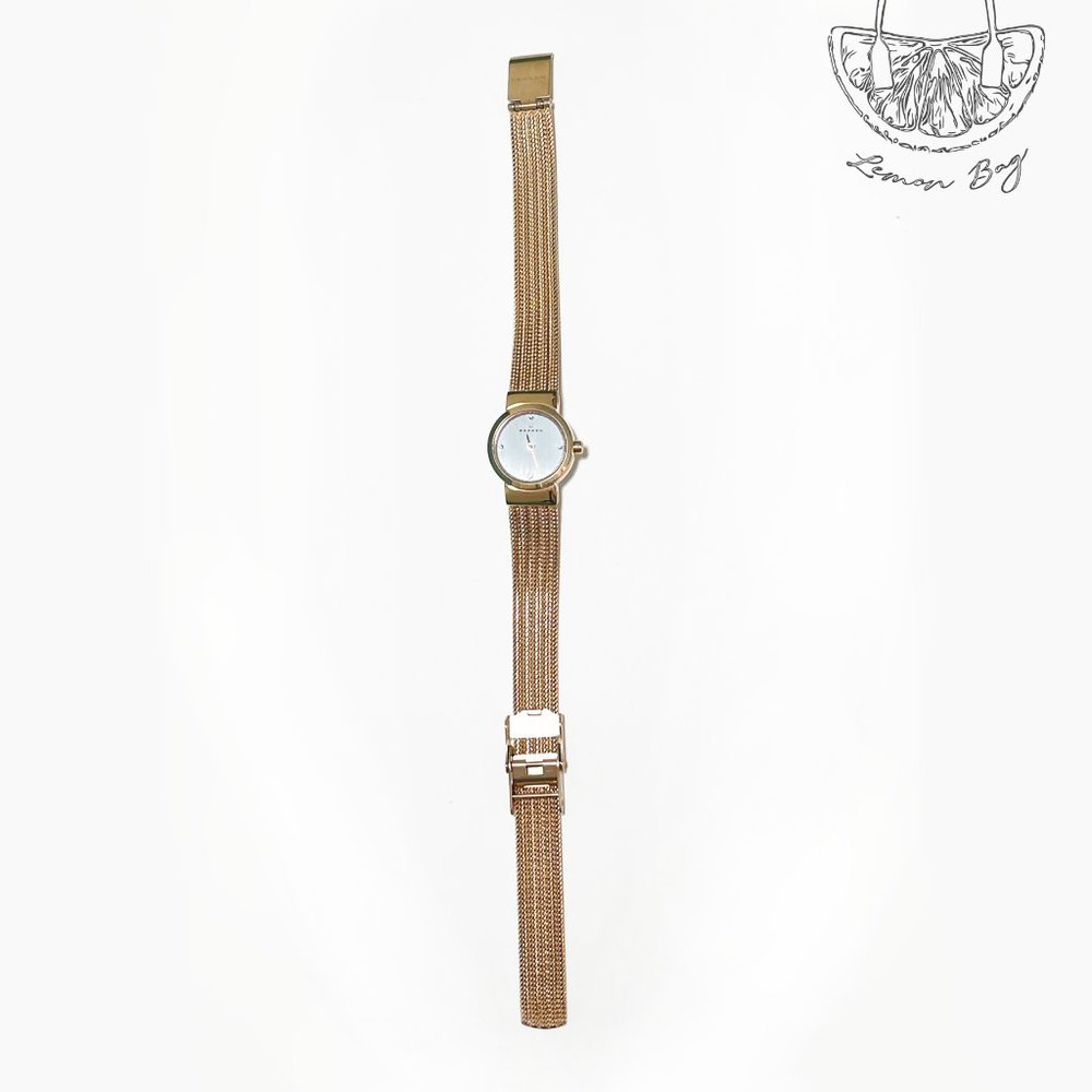 Skagen Rose Gold Stainless Steel Watch - Picture 3 of 5